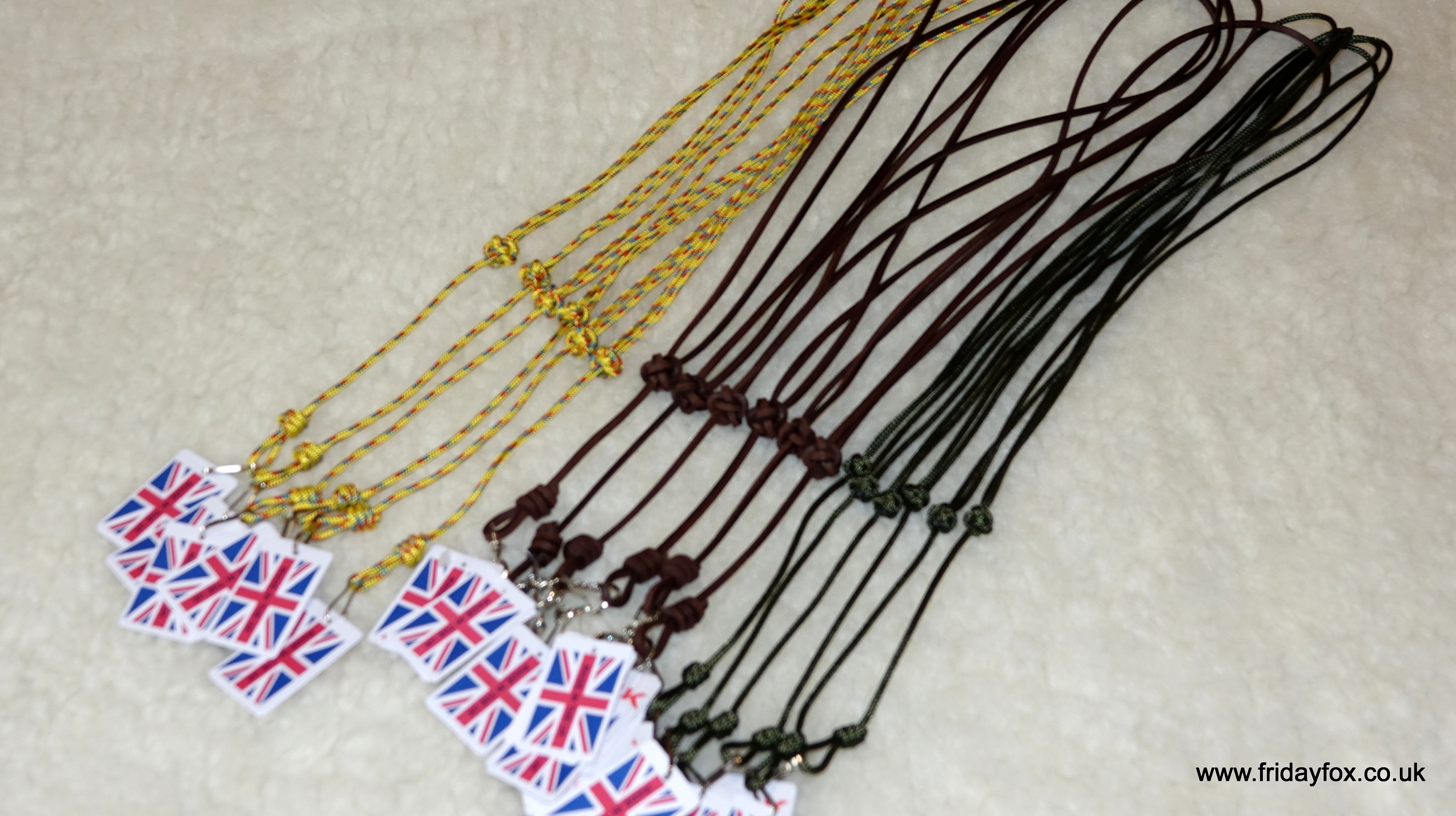Traditional Whistle Lanyards